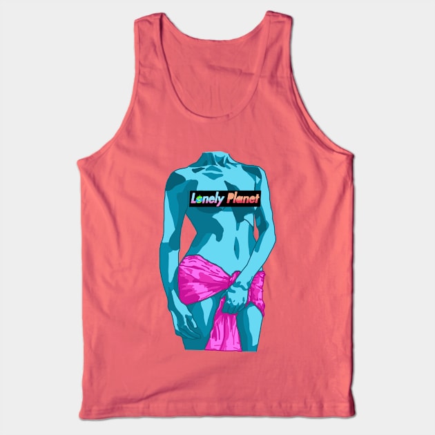 Aesthetic Planet Tank Top by BubberDucky